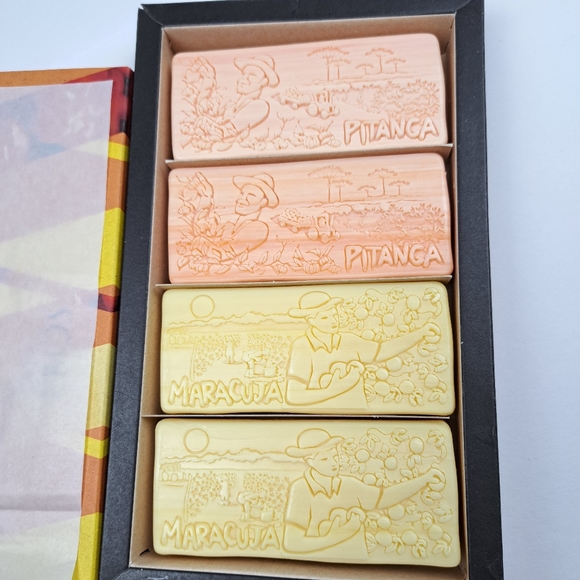 Natura Other - Natura Ekos Creamy Brazilian Soap Bar Set of 4 Bars Pitanga Maracuja Vegan